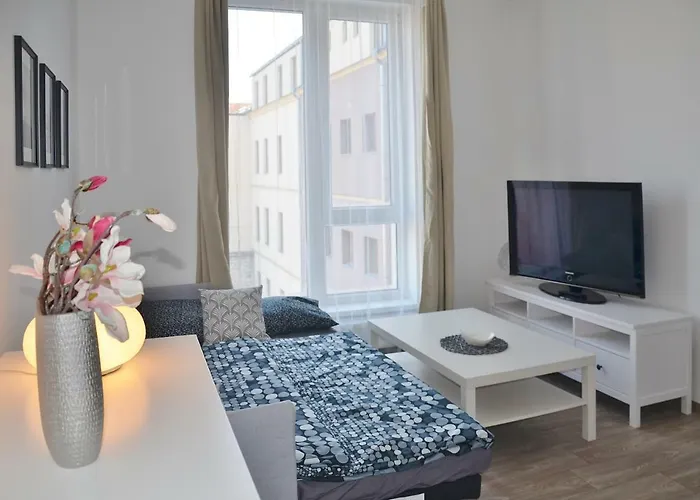 Apartmán 1+1 v centru České Lípy, 2.patro